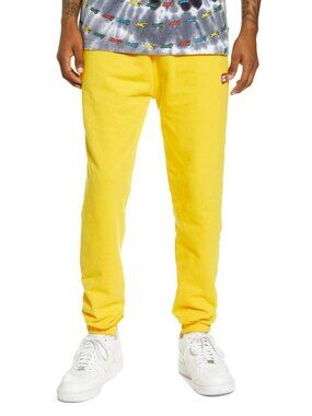 Billionaire Boys Club Icecream Men's Ripstick Sweatpants Joggers Yellow Size S